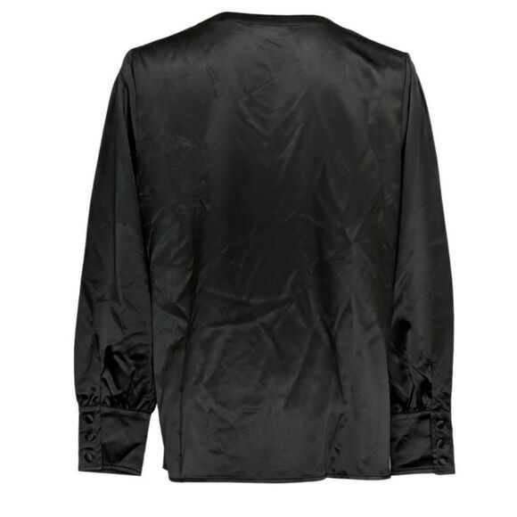 Belle by Kim Gravel Stretch Charmeuse Blouse - Picture 4 of 6